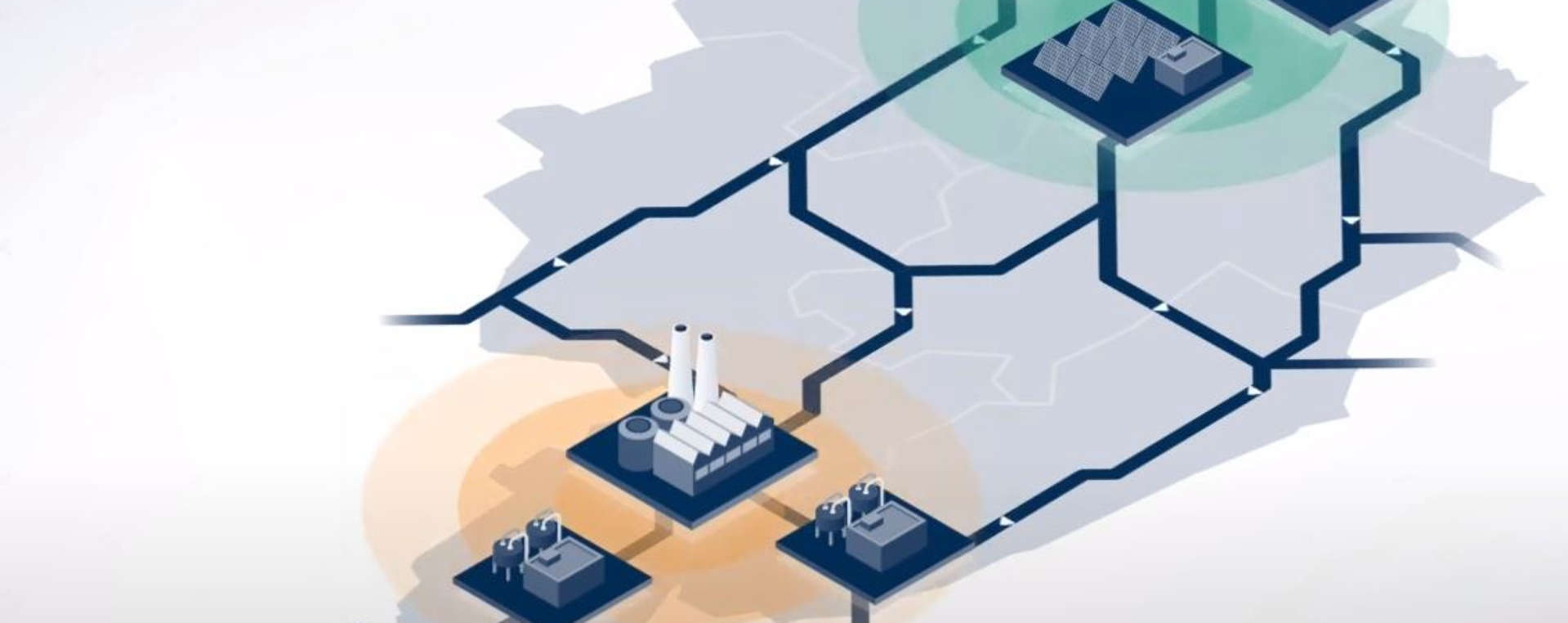 Visualisierung der Bereitstellung von Erzeugungs- und Verbrauchsflexibilität von Industrie- und großen Gewerbekunden für Systemdienstleistungen